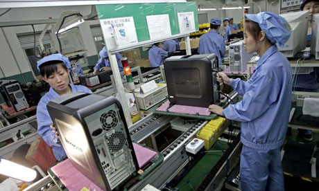 Imaginary female computer assemblers