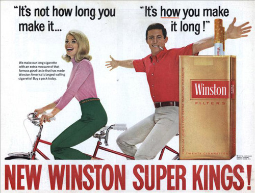 I think this was a real ad.