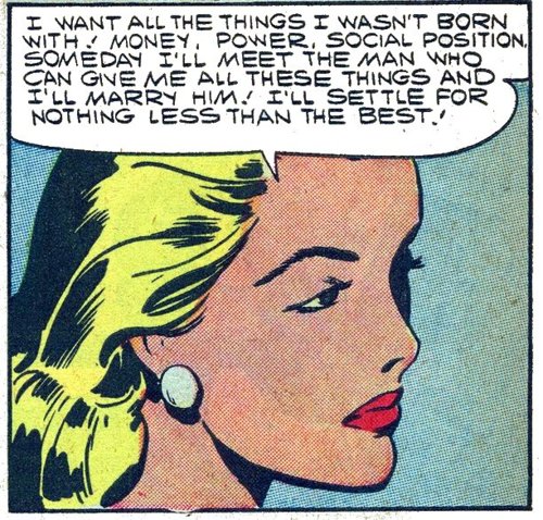 The way they think women are.