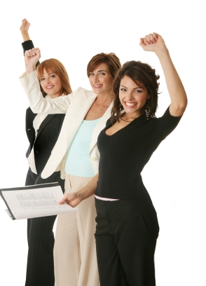 These are the awkwardly posed businessladies who wrecked our economy