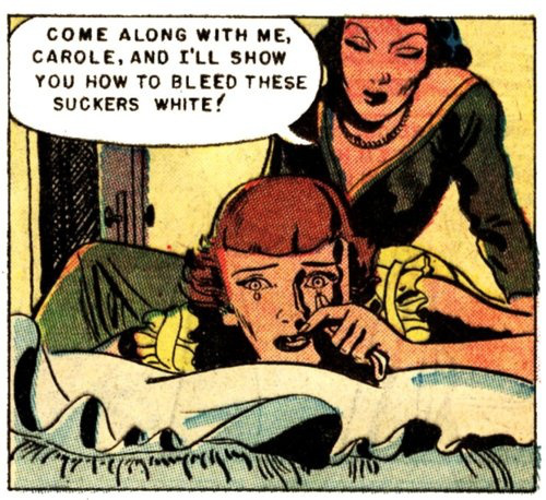 Women: Constanly plotting to enslave men with their tears.