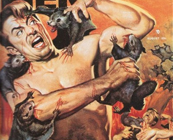 For example, women never have to fight off flying squirrels, which are very bitey, mind you.