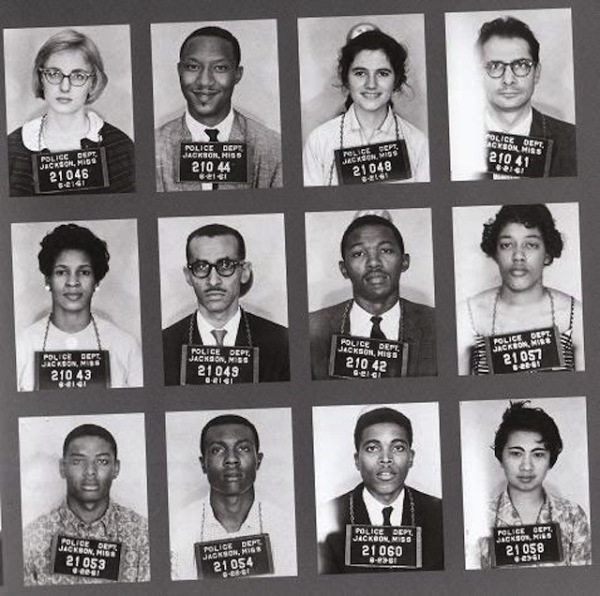 Mugshots of Freedom Riders. Click on image for more info, and more pictures.